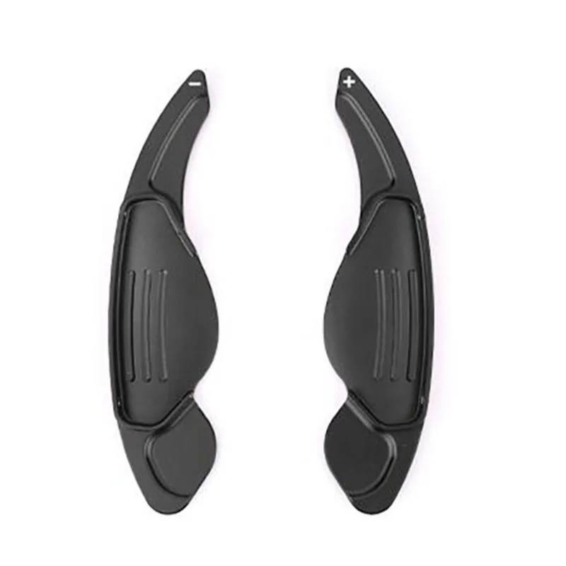 Auto Schaltwippen Kompatibel Mit Range Für Rover Für Evoque 2012 2013 2014 2015 2016 2017, 2-teiliges Schaltwippenrad Aus Aluminiumlegierung Für Das Auto Für Einlegen des Gangs(Black) von yoneleu