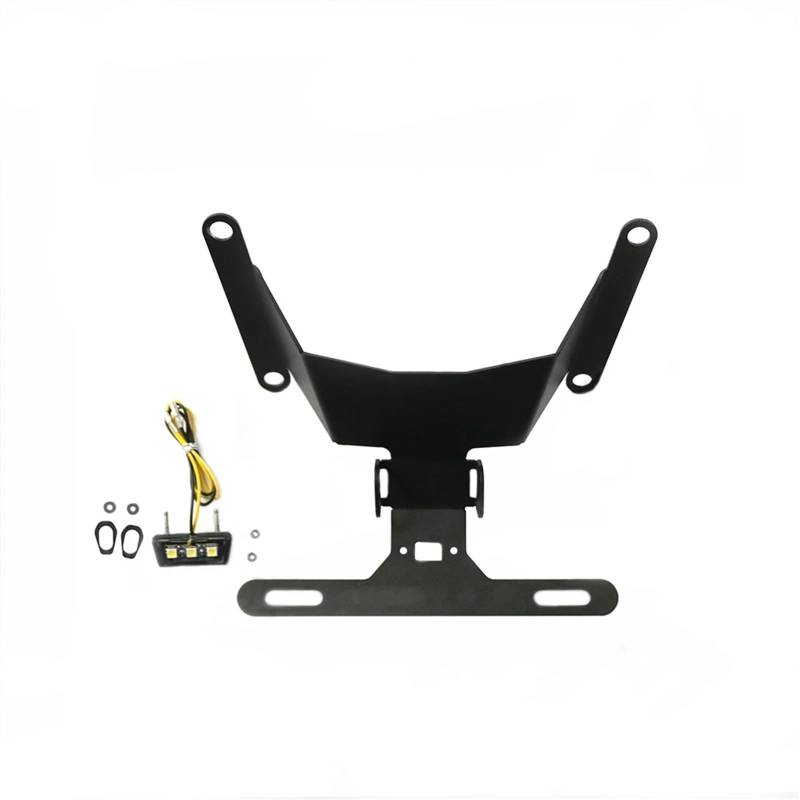 yoneleu Kennzeichenhalter Motorrad Kompatibel Mit CB650R Für CBR650R 2018-2022 Motorrad-Kennzeichenhalter, Rücklichthalterung, Ordentlicher Kotflügel-Eliminator-Ersatz von yoneleu