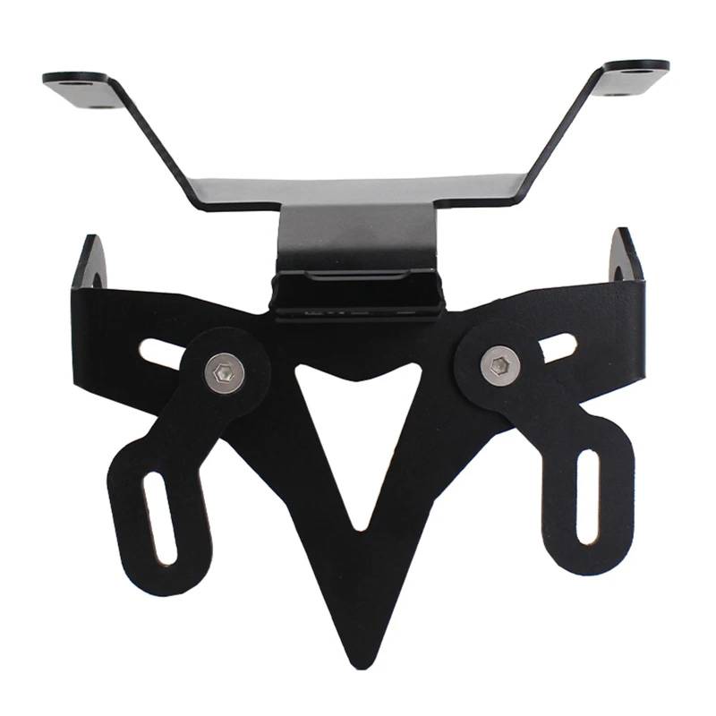 yoneleu Kennzeichenhalter Motorrad Kompatibel Mit CB650R Für CBR650R 2019-2020 Motorradzubehör Halterung Heckklappe Kotflügel Kennzeichenhalter(No Light) von yoneleu