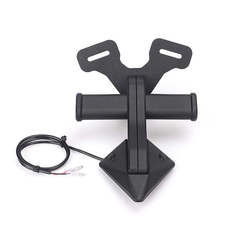 yoneleu Kennzeichenhalter Motorrad Kompatibel Mit Daytona 675 Für R 2013–2017, Motorrad-Hinterrad-Kurzheck-Stock, Ordentlicher Kennzeichenhalter, Reitstockhalterungs-Kit, Ersatz von yoneleu