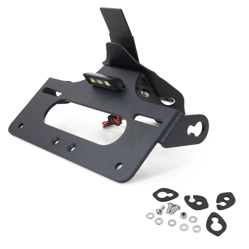 yoneleu Kennzeichenhalter Motorrad Kompatibel Mit Ducati Für Panigale Für V2 2020-2024 Für V4 Für V4S Für V4R 2018-2024 Für V4 Für Speciale 2018 Heckkotflügel Kennzeichenhalter von yoneleu