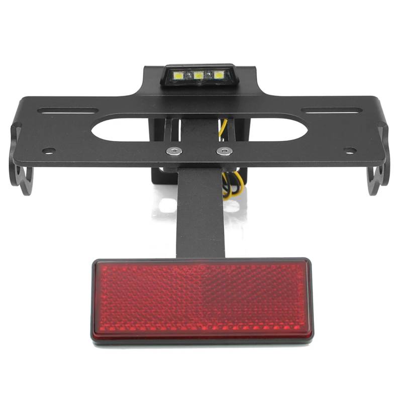 yoneleu Kennzeichenhalter Motorrad Kompatibel Mit Für Z1000 2014-2016. Motorrad-Kennzeichenhalter, Halterung, Heckklappe, Kotflügel-Eliminierungs-Kit(with Reflector) von yoneleu