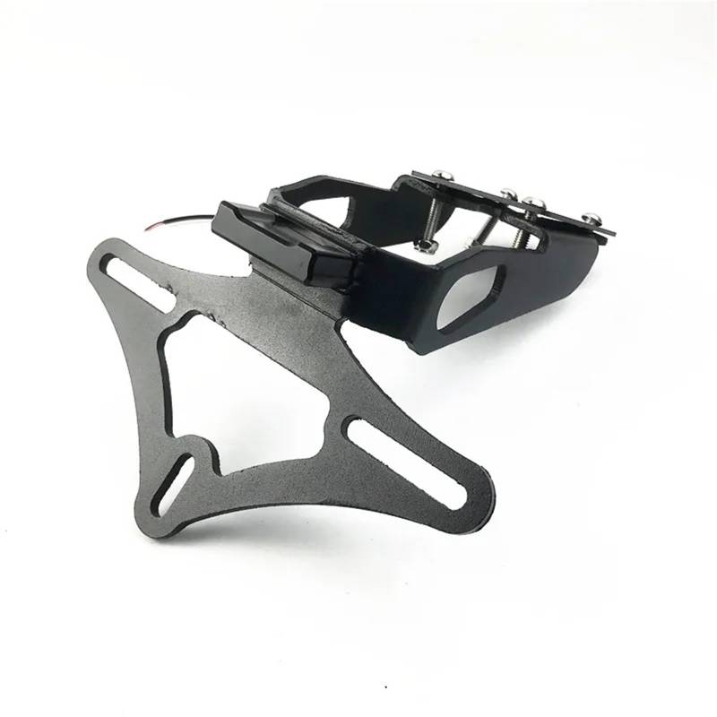 yoneleu Kennzeichenhalter Motorrad Kompatibel Mit Für Z650 2017 2018 2019 Motorradzubehör Heckkotflügel-Eliminator Kennzeichenhalter Mit Licht von yoneleu