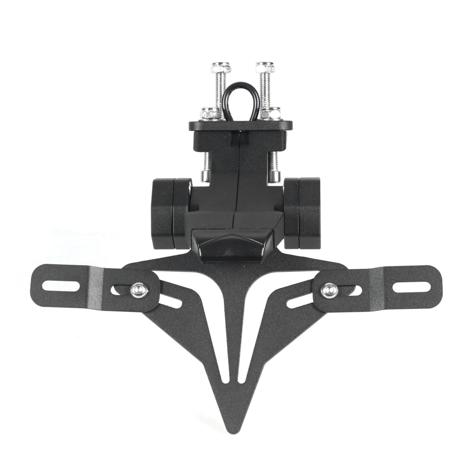 yoneleu Kennzeichenhalter Motorrad Kompatibel Mit Für ZX25R 2020-2024 Für ZX4R Für ZX4RR Für SE 2023-2024 Motorrad-Kennzeichenhalter, Kotflügel-Eliminierungshalterung(B-License Plate) von yoneleu