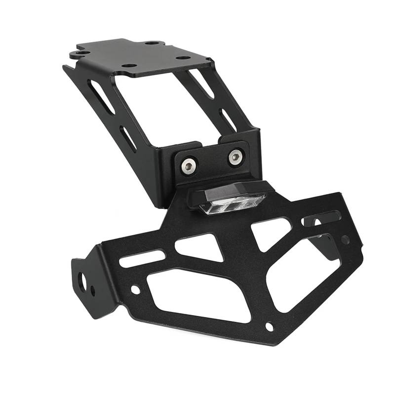 yoneleu Kennzeichenhalter Motorrad Kompatibel Mit Suzuki Für GSXS1000 Für GSXS1000F 2022 Motorrad-Kennzeichenhalter, Heckklappe, Mit Lichtersatz von yoneleu