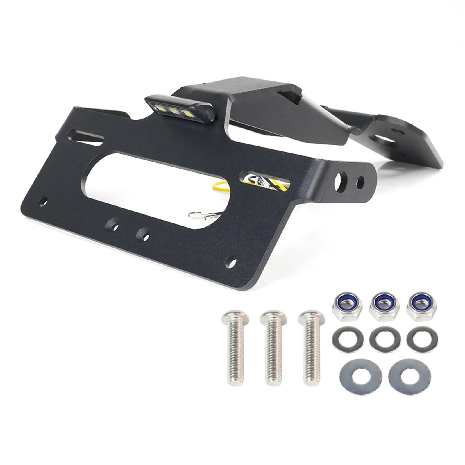 yoneleu Kennzeichenhalter Motorrad Kompatibel Mit Tiger Für 660 Für Sport 2022-2024 Motorrad-Heckschürze, Kotflügel-Eliminator, Kennzeichenhalter von yoneleu