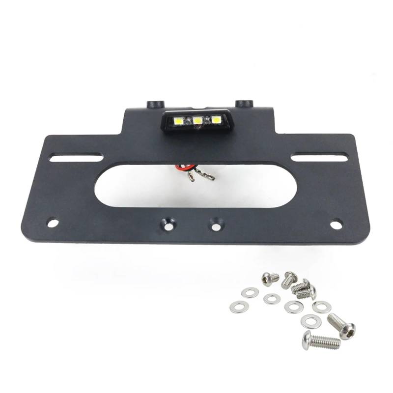 yoneleu Kennzeichenhalter Motorrad Kompatibel Mit XSR900 2016-2021 Motorrad-Heckkotflügel-Eliminierungssatz, Ersatz Für Die Kennzeichenhalterung(Without Reflector) von yoneleu