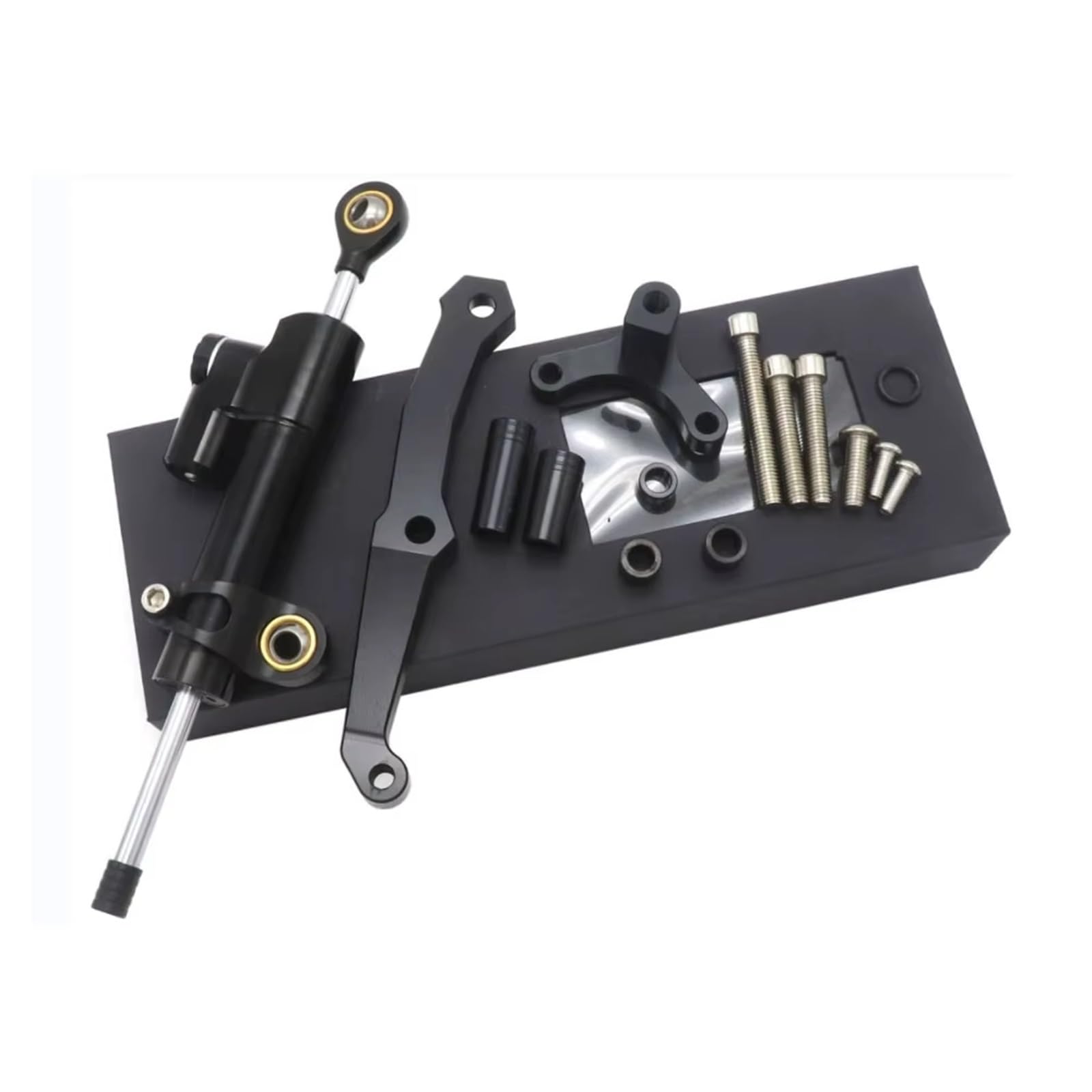 yoneleu Lenkungsdämpfer Motorr Kompatibel Mit Für Z800 2013–2018, Motorrad, Verstellbare Lenkstabilisator-Steuerung, Stoßdämpfer-Halterung, Modifikation(NO.3) von yoneleu