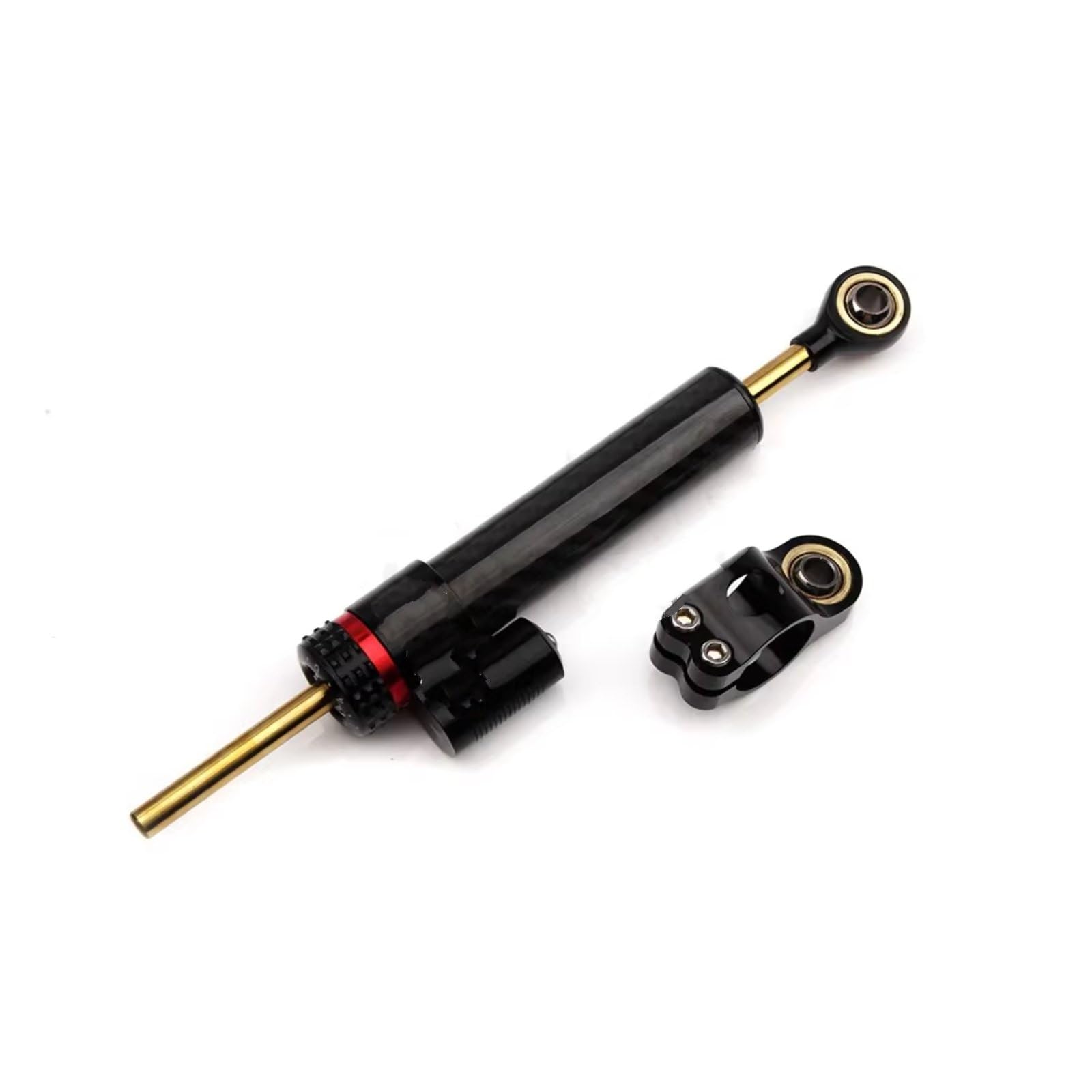 yoneleu Lenkungsdämpfer Motorr Kompatibel Mit Yamaha Motorrad Dämpfer Lenkstabilisator Linearer Stoßdämpfer 252 Mm 342 Mm Verstellbar Universelles Zubehör(258mm) von yoneleu