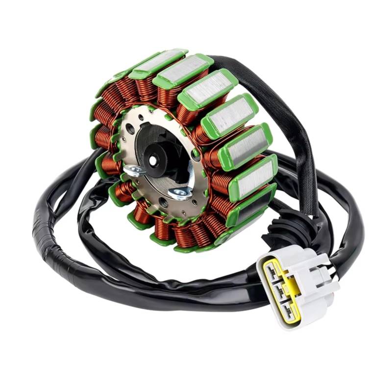 yoneleu Magneto-Statorspule Kompatibel Mit Yamaha Für FJ09 2015 2016 2017 Für FZ09 2014 2015 2016 2017 Für MT09 2014 2015 2016 1RC-81410-00 Motorrad Generator Stator Spule von yoneleu