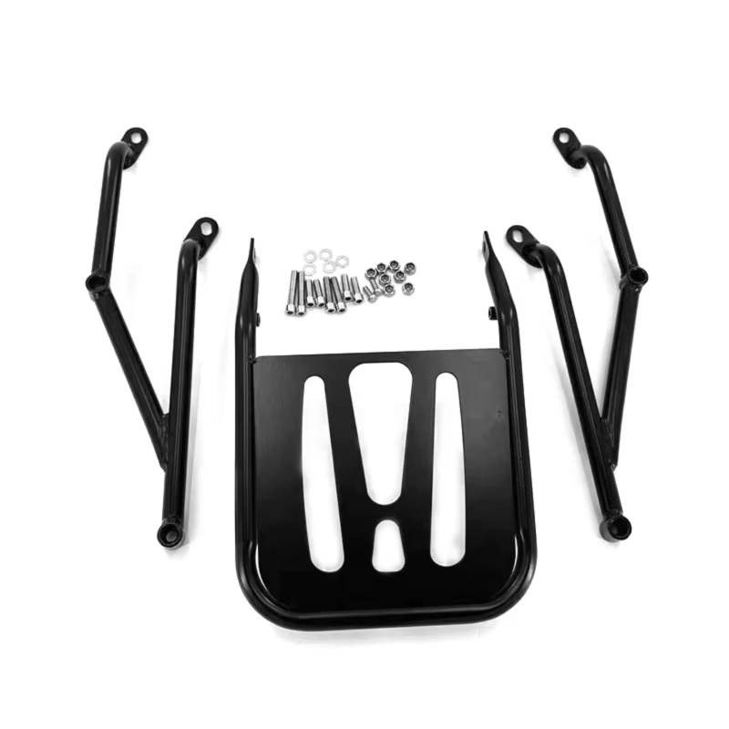 yoneleu Motorrad Gepäckablage Für Rebel Für CM1100 CMX1100 2021 2022 2023 Motorrad Gepäckträger Kissen Pad Motorrad Hinten Gepäckträger Halterung Zubehör(Luggage Rack Only) von yoneleu