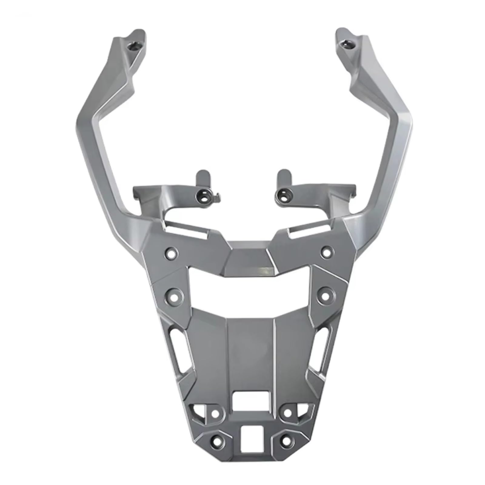 yoneleu Motorrad Gepäckablage Für Xadv750 Nss750 Forza750 2021 2022 2023 2024 Motorrad Hinten Gepäck Rack Halterung Zubehör Motorrad Hinten Gepäck Fall Rack(Silver) von yoneleu