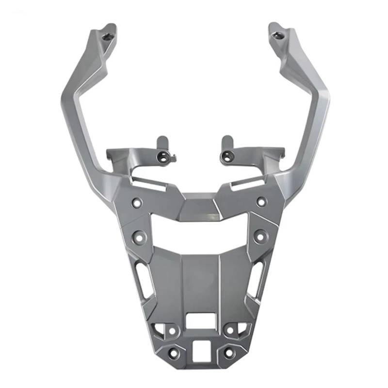 yoneleu Motorrad Gepäckablage Für Xadv750 Nss750 Forza750 2021 2022 2023 2024 Motorrad Hinten Gepäck Rack Halterung Zubehör Motorrad Hinten Gepäck Fall Rack(Silver) von yoneleu