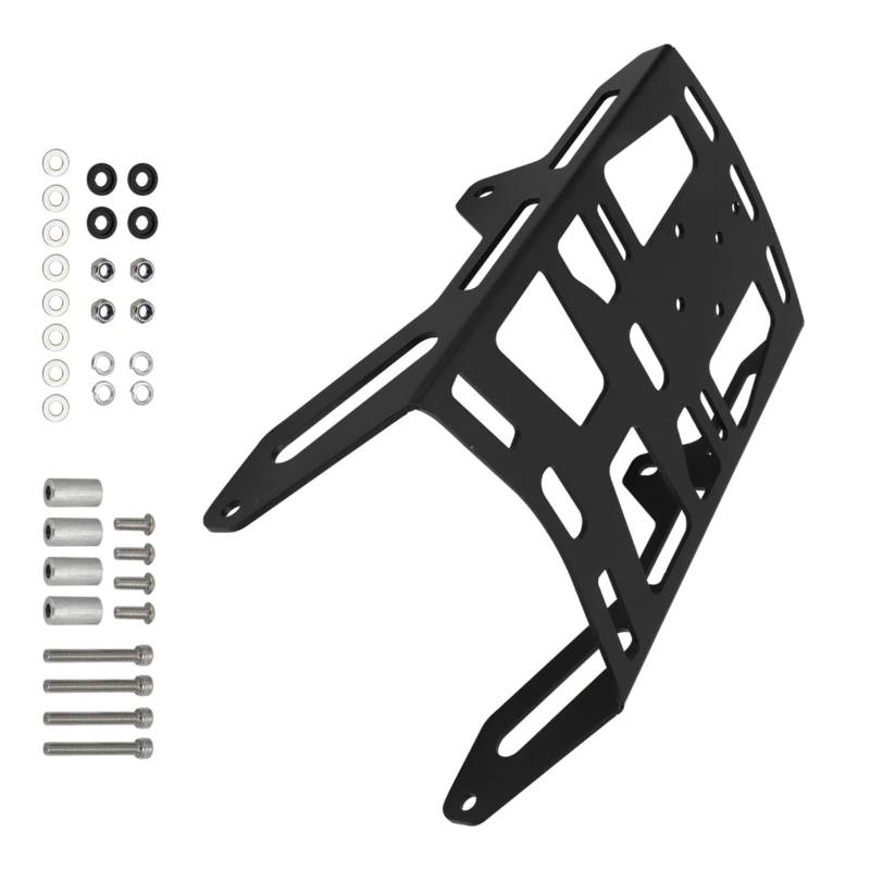 yoneleu Motorrad Gepäckablage Kompatibel Mit CRF300L Für Rally Für CRF300L Für Rally ABS 2021 2022 2023 2024 Motorrad-Heckgepäckträger Rack Rack Support Regalhalter von yoneleu