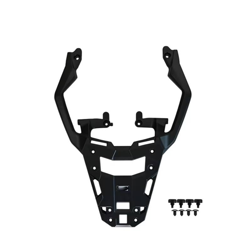 yoneleu Motorrad Gepäckablage Kompatibel Mit XADV750 Für NSS750 Für FORZA750 2021 2022 2023 2024 Halterung Heckgepäckhalter Motorradträger Für Frachtregal(Black) von yoneleu