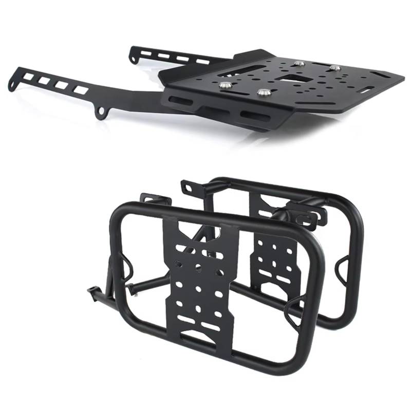 yoneleu Motorrad Gepäckablage Kompatibel Mit Yamaha Für Tenere700 XTZ690 2019 2020 2021 2022 2023 2024 Motorrad-Gepäckträger Topcase Seitenkoffer Kofferhalter von yoneleu