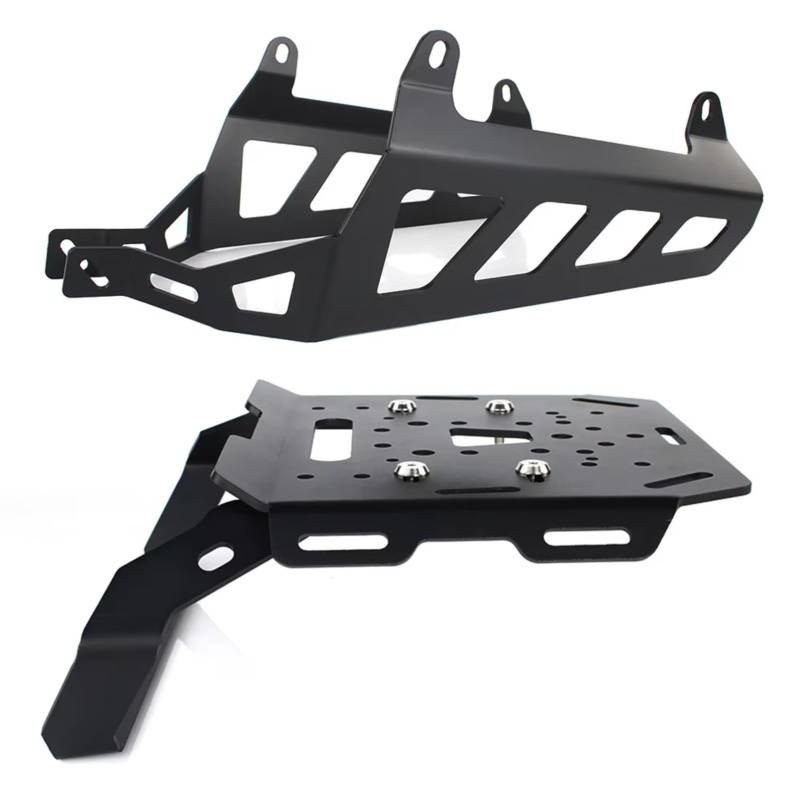 yoneleu Motorrad Gepäckablage Kompatibel Mit Yamaha Für Tenere700 XTZ690 2019 2020 2021 2022 2023 2024 Motorrad-Heckkoffer-Topcase-Box Satteltaschenhalterung Gepäckträger von yoneleu