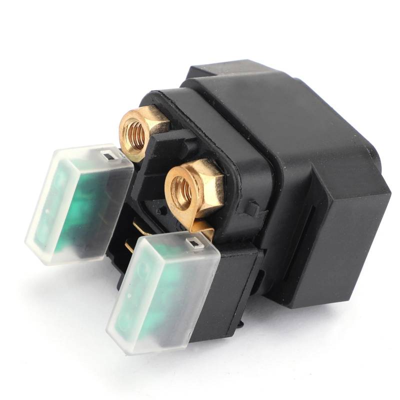 yoneleu Motorrad Starterrelais Kompatibel Mit Grizzly 350cc Für 450cc Für 400cc 2007-2014 Für Bear Für Tracker 250cc 2000-2004 Isolator Spannungsempfindlich Für Relais 4XE-81940-12 von yoneleu
