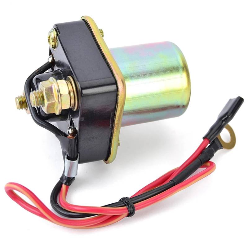 yoneleu Motorrad Starterrelais Kompatibel Mit Polaris Für Intl Für Slth 1998-1999 Für Pro 785 1999-2000 Für Relais-Starter-Magnetschalter Ohne Kappe, Ersatz 3240204 von yoneleu