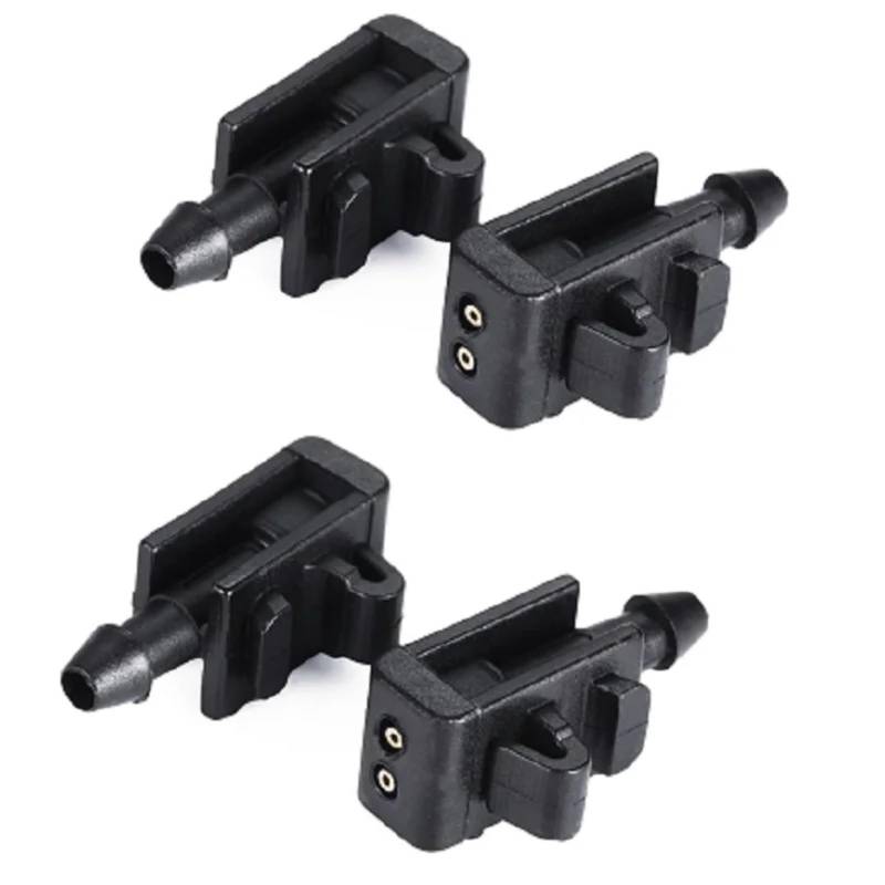 yoneleu Scheibenwaschdüse Kompatibel Mit Grand Für Scenic 2 2004 2005 2006 2007 2008 2009 Scheibenwischer-Waschdüsen Auto-Sprühdüsen-Sprühkits OEM: 8200082347 von yoneleu