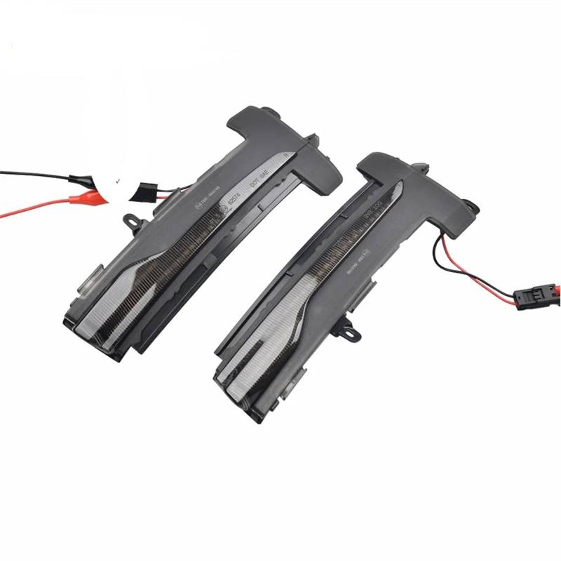 yoneleu Spiegelblinkers Kompatibel Mit Volvo Für XC60 2014–2017, Ersatz-Wasserblinker Für Dynamisch Fließende Seitenspiegel-Blinkerleuchte.(Black) von yoneleu