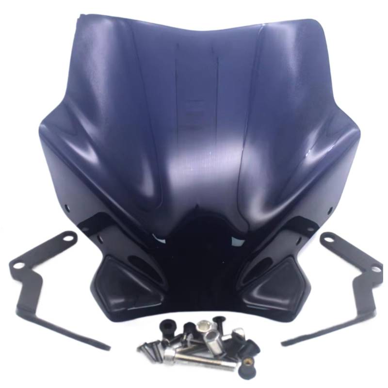 Windschild Spoiler Kompatibel Mit Ducati Für Monster 1200R 2014 2015 2016 2017 2018 2019 2020 Motorrad-Visier-Windschutzscheibe Windschutzscheibe Motorrad-Windschutzscheibe(Smoke) von yongewu