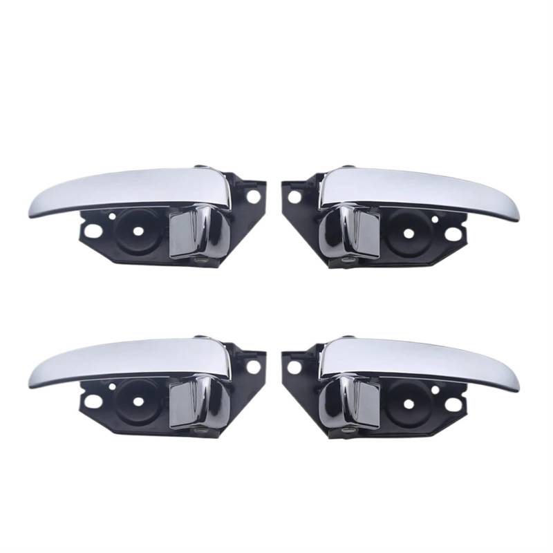 yongewu Auto Innentürgriffe Kompatibel Mit Hyundai Für Sonata 2002 2003 2004 2005 Auto-Innentürgriffknopfgriffe Auto-Innentürgriffe Freigabe 82620-3D000(4PC ONE Set) von yongewu