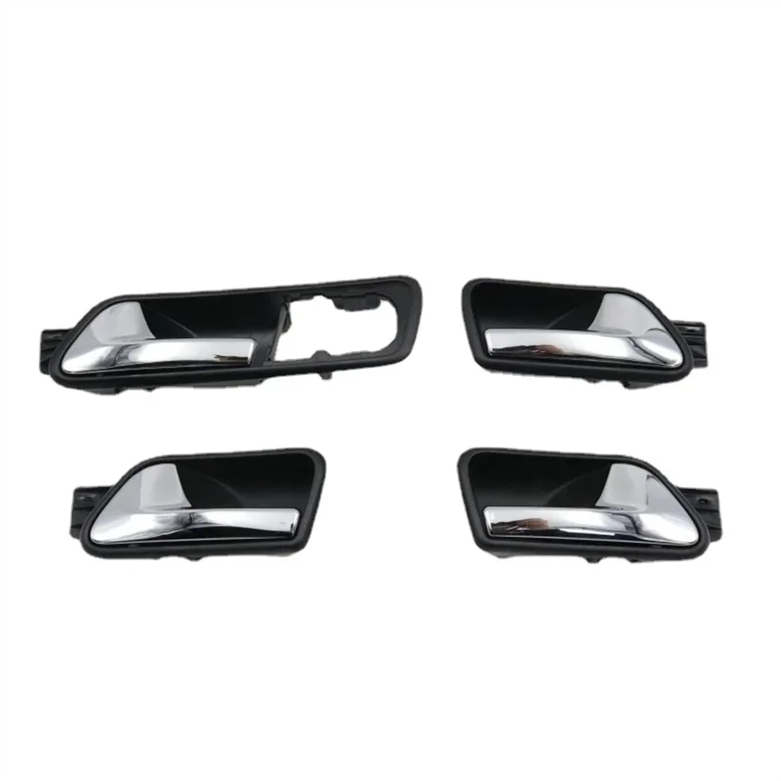 yongewu Auto Innentürgriffe Kompatibel Mit VW Für Touran 2004-2015 Auto-Innentürgriff Außenverkleidung Auto-Innentürgriff Knopf Handgriffe 1t1837113d(4 Pcs Full Sets) von yongewu