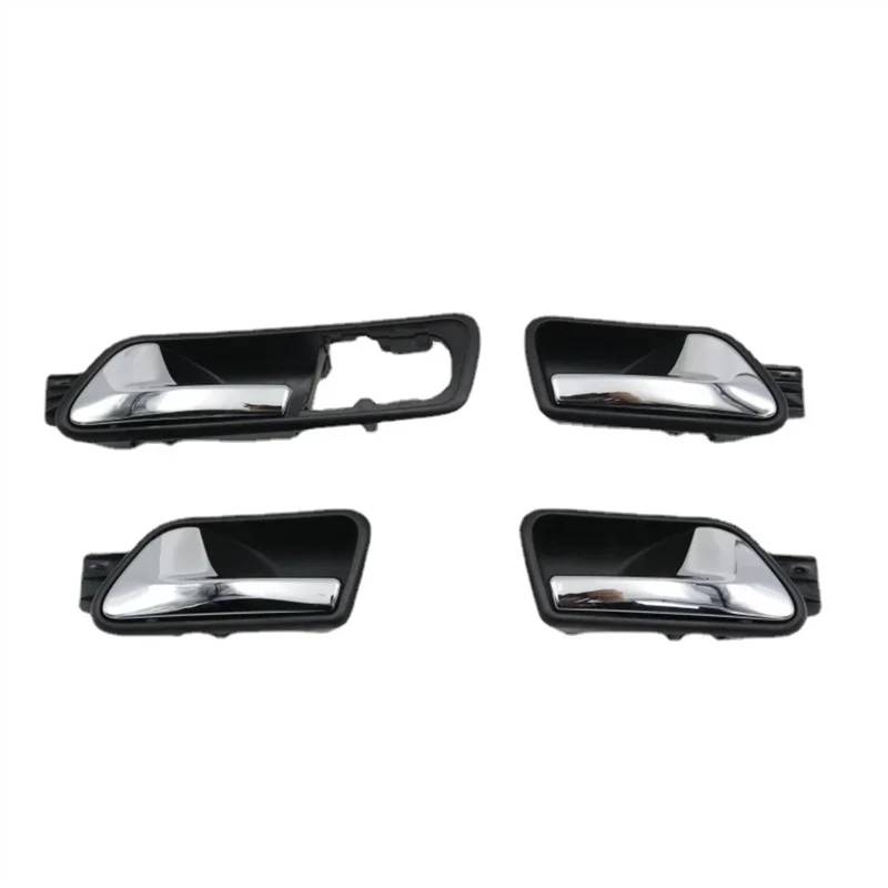 yongewu Auto Innentürgriffe Kompatibel Mit VW Für Touran 2004-2015 Auto-Innentürgriff Außenverkleidung Auto-Innentürgriff Knopf Handgriffe 1t1837113d(4 Pcs Full Sets) von yongewu