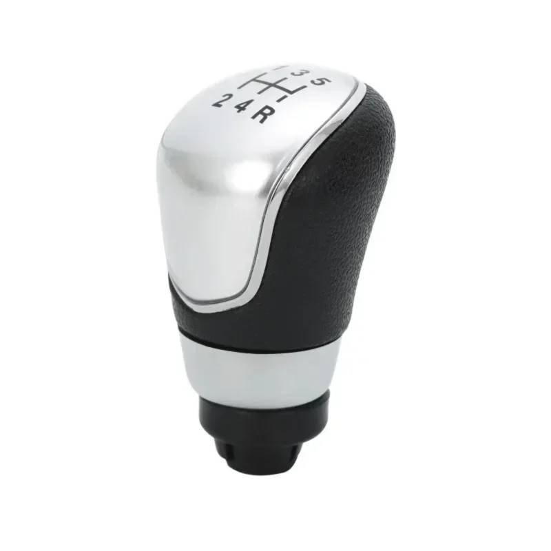 yongewu Schaltknauf Gang Kompatibel Mit Ford Für S-Max 2007 2008 2009 2010 2011 2012 2013 5/6 Für Geschwindigkeit Auto Schaltknauf Stick Kopf Hebel Getriebewechselgriff(Silver 5 Thread) von yongewu