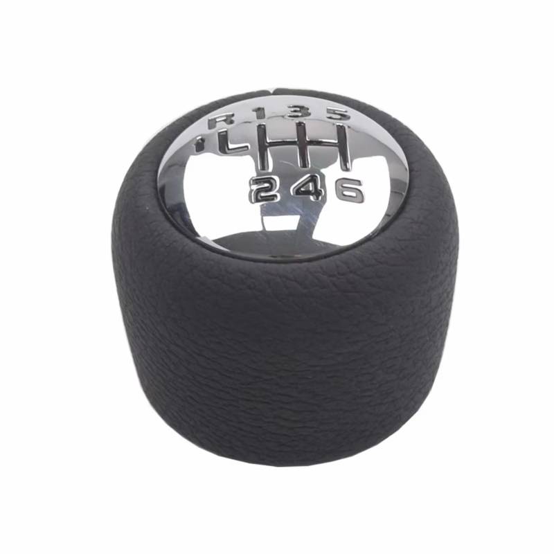 yongewu Schaltknauf Gang Kompatibel Mit Peugeot Für 508 2010–2018 6-Gang-Schaltknauf Schalthebelmanschette Auto-Styling Automatischer Schaltknauf-Adapter von yongewu