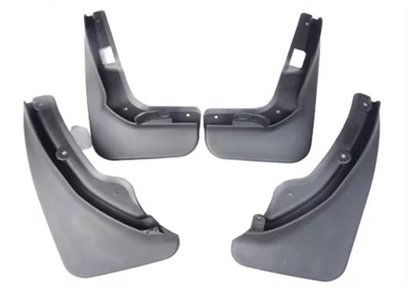 yongewu Schmutzfänger Kompatibel Mit Mercedes Für Benz C-Klasse W204 C180 C200 C300 2007-2010 Auto-Kotflügel, Schmutzfänger Vorn Hinten, Spritzschutz, Schmutzfänger-Zubehör von yongewu