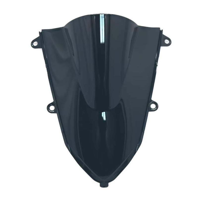 yongewu Windschild Spoiler Für CBR650R 2019 2020 2021 2022 2023 2024 2025 Wind Bildschirm Deflektoren Windschutzscheibe Motorrad Double Bubble Motorrad Windschutzscheibe Zubehör(Gray) von yongewu