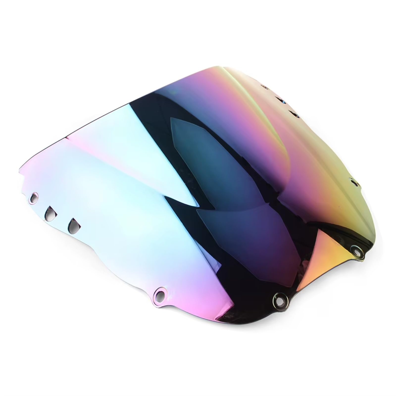 yongewu Windschild Spoiler Für CBR900RR Für CBR919 1998 1999 Motorrad-Windschutzscheibe Double Bubble Windschutzscheibe ABS-Kunststoff Motorrad-Windschutzscheibe Upgrade-Zubehör(Deep-Iridium) von yongewu
