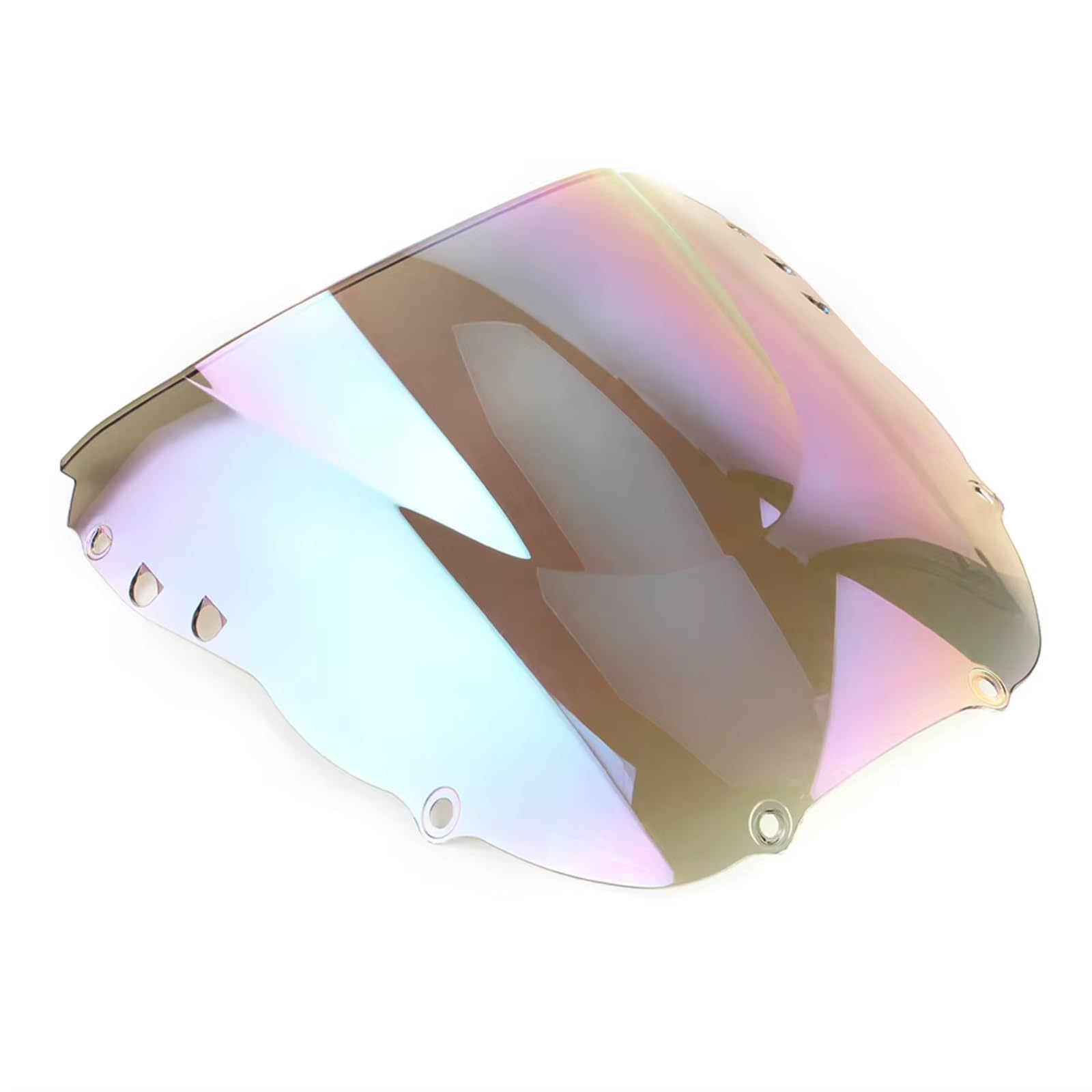 yongewu Windschild Spoiler Für CBR900RR Für CBR919 1998 1999 Motorrad-Windschutzscheibe Double Bubble Windschutzscheibe ABS-Kunststoff Motorrad-Windschutzscheibe Upgrade-Zubehör(Iridium) von yongewu