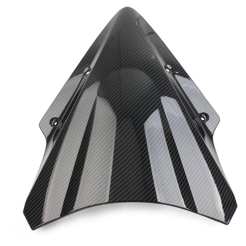 yongewu Windschild Spoiler Für Ninja 650 Für EX650 Für ER6F 2017 2018 2019 Motorrad-Windschutzscheibe Windschutzscheibe Motorrad-Windschutzscheibe Windschutzscheibe Deflektor Upgrade-Zubehör von yongewu
