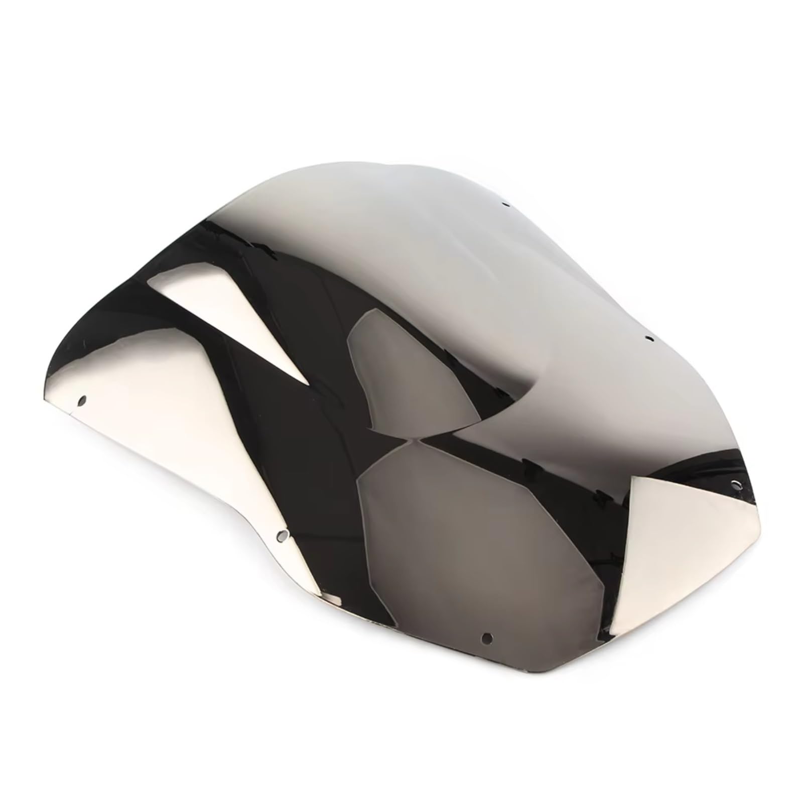 yongewu Windschild Spoiler Für Ninja ZX12R 2000 2001 Motorrad-Windschutzscheibe Windschutzscheibe Double Bubble Motorrad-Windschutzscheibe Windschutzscheibe Windabweiser Upgrade-Zubehör(Silver) von yongewu