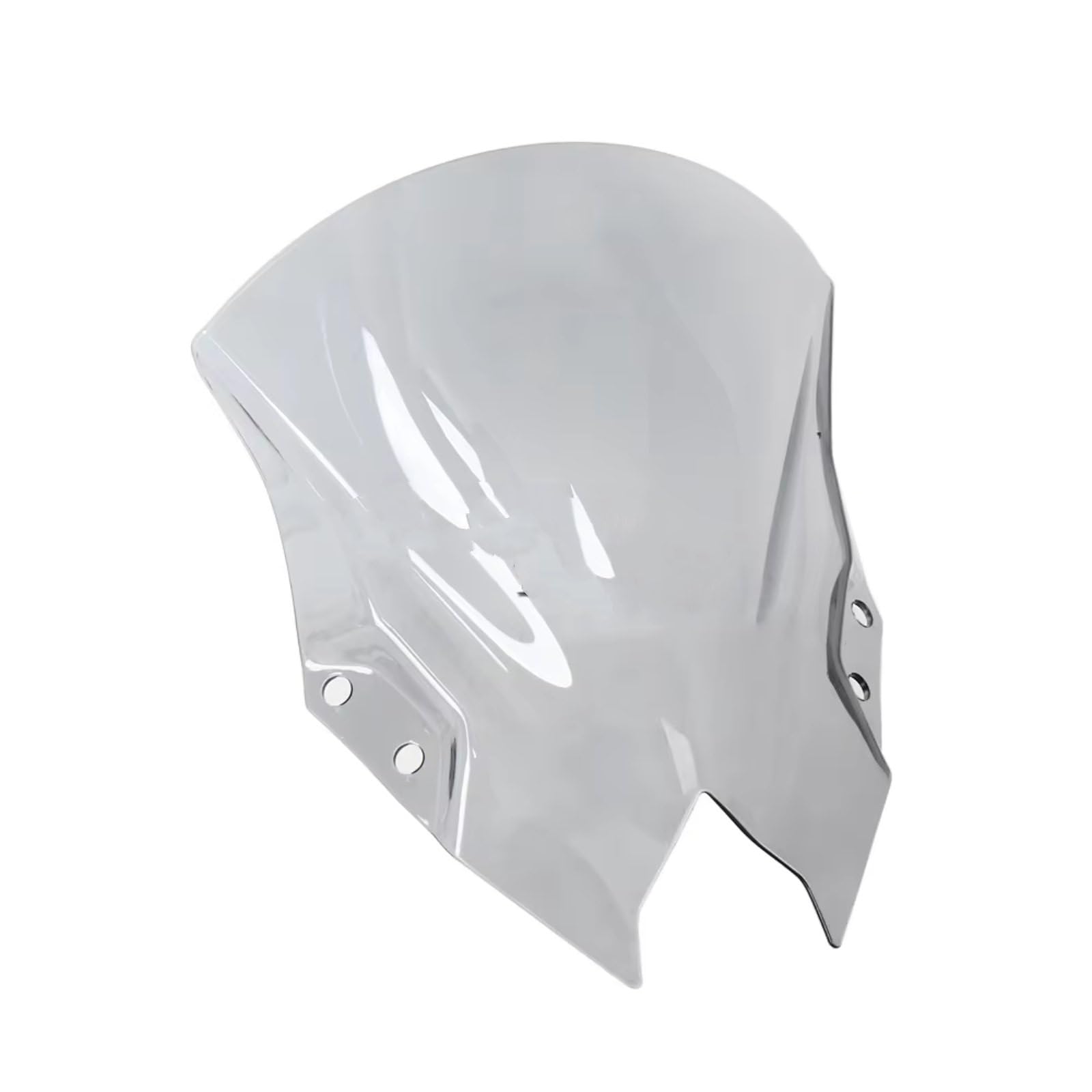 yongewu Windschild Spoiler Für Ninja500 2024 2025 Motorrad Windschutzscheibe Windschutzscheibe Windabweiser Schutz Motorrad Windschutzscheibe Windschutzscheibe Deflektor Upgrade Zubehör(Smoky) von yongewu