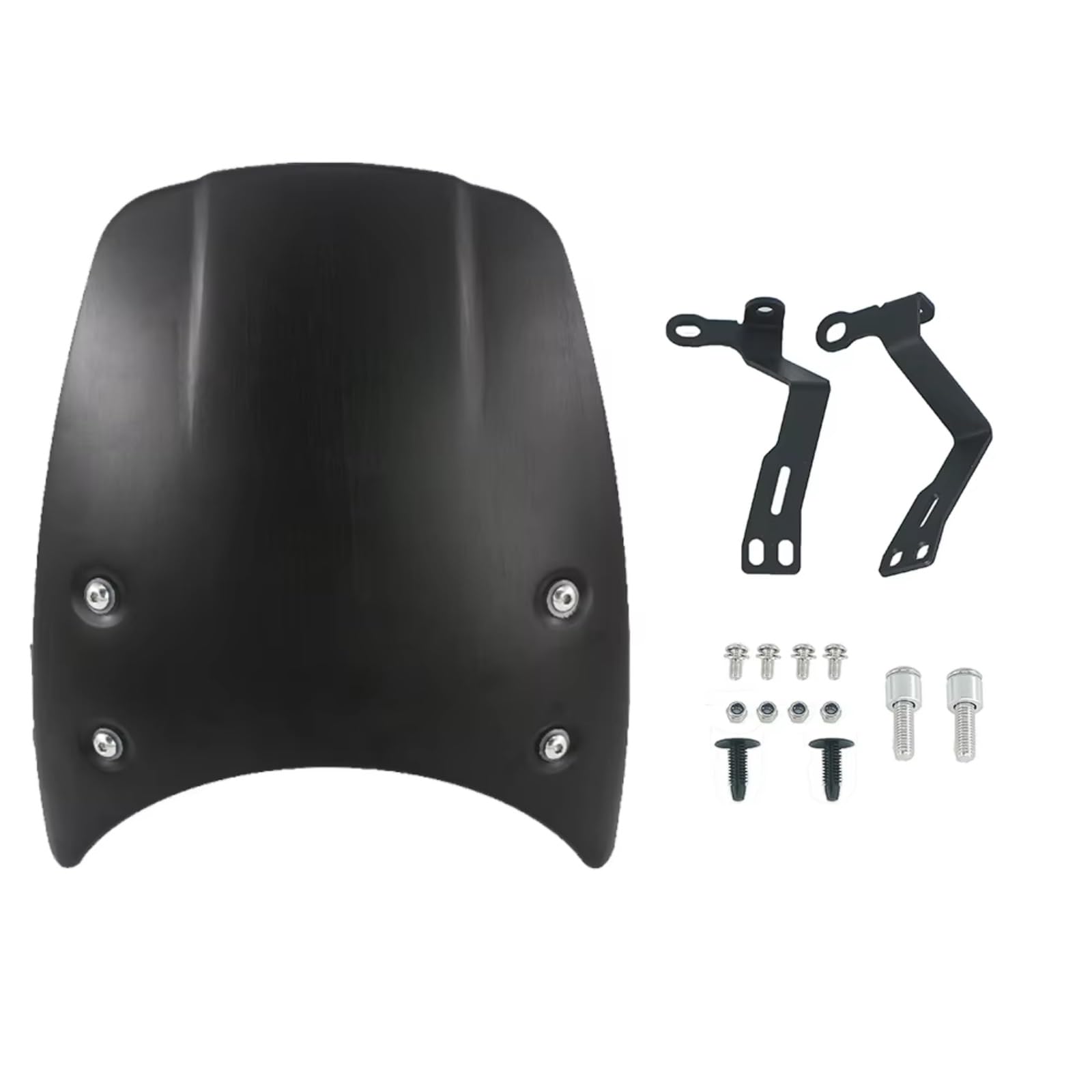 yongewu Windschild Spoiler Für RNineT Pure 2014 2015 2016 2017 2018 2019 2020 2021 2022 Motorrad-Windschutzscheibe Windschutzscheibe Deflektorschutz Motorrad-Windschutzscheibe(Black) von yongewu