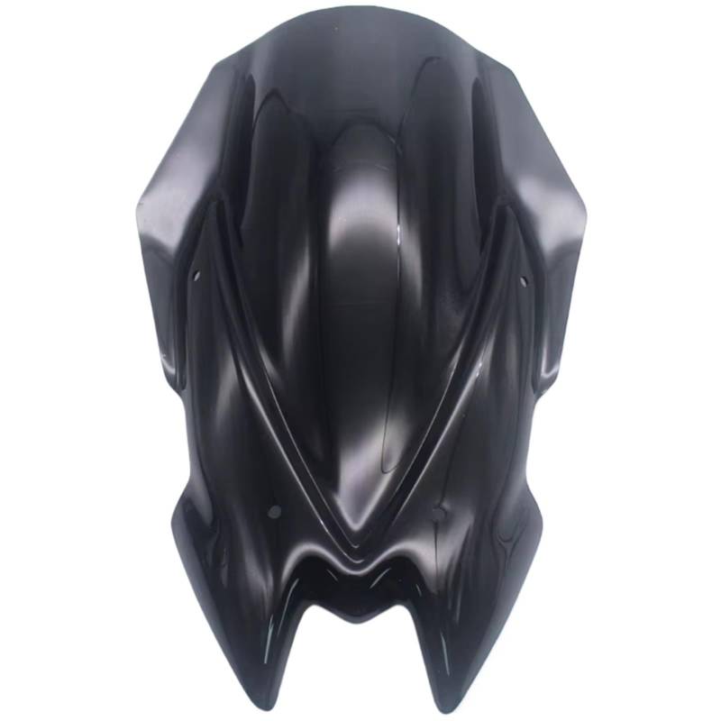 yongewu Windschild Spoiler Für Z650 2020 2021 2022 Motorrad Windschutzscheibe Windschutzscheibe Visier Motorrad Windschutzscheibe Windschutzscheibe Windabweiser Upgrade Zubehör(Black) von yongewu