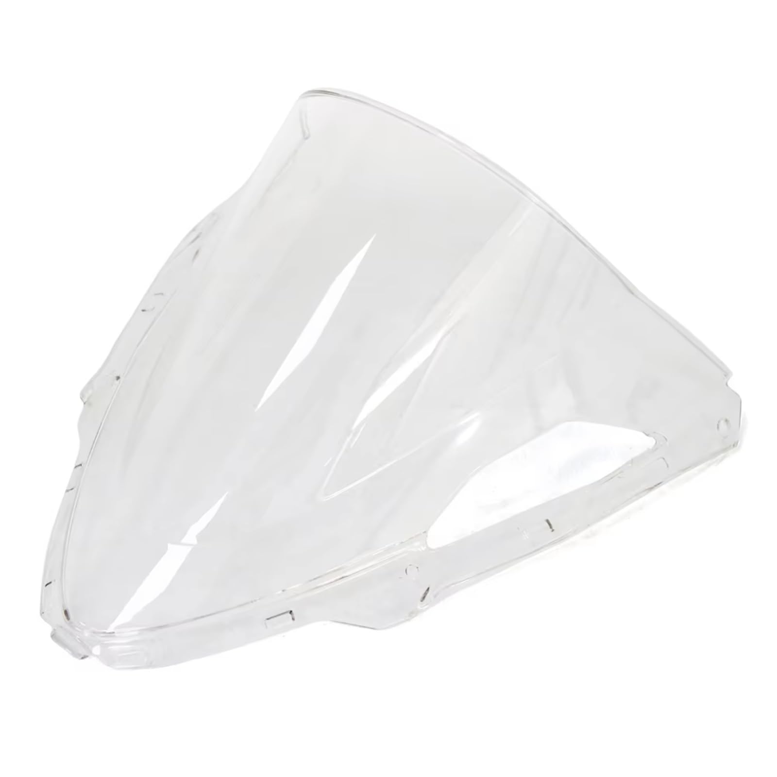 yongewu Windschild Spoiler Für ZX6R 2024 Motorrad Windschutzscheibe Windschutzscheibe Windabweiser Motorrad Windabweiser Upgrade Zubehör Ersatz(Transparent) von yongewu
