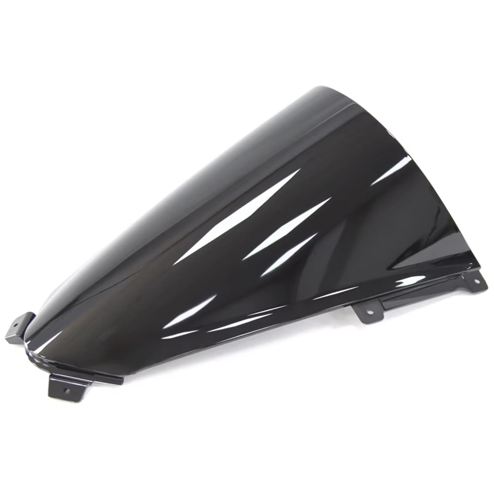 yongewu Windschild Spoiler Kompatibel Mit Ducati Für Panigale Für V4 2018 2019 Motorrad Doppel Bildschirm Ausrüstungen Windschutzscheibe Windschutz Windabweiser(Black) von yongewu