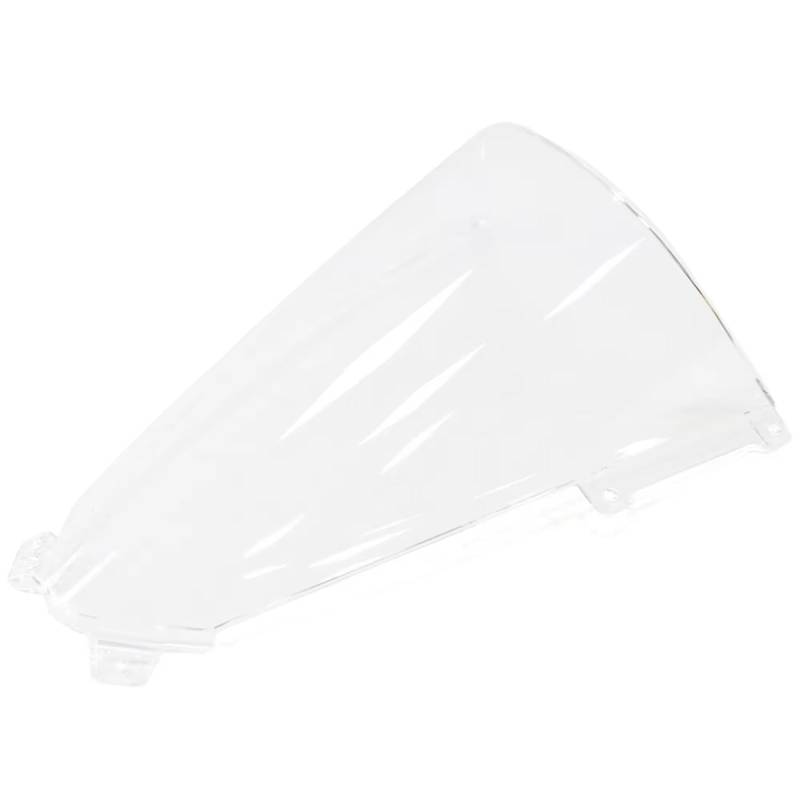 yongewu Windschild Spoiler Kompatibel Mit Ducati Für Panigale Für V4 2018 2019 Motorrad Doppel Bildschirm Ausrüstungen Windschutzscheibe Windschutz Windabweiser(Transparent) von yongewu