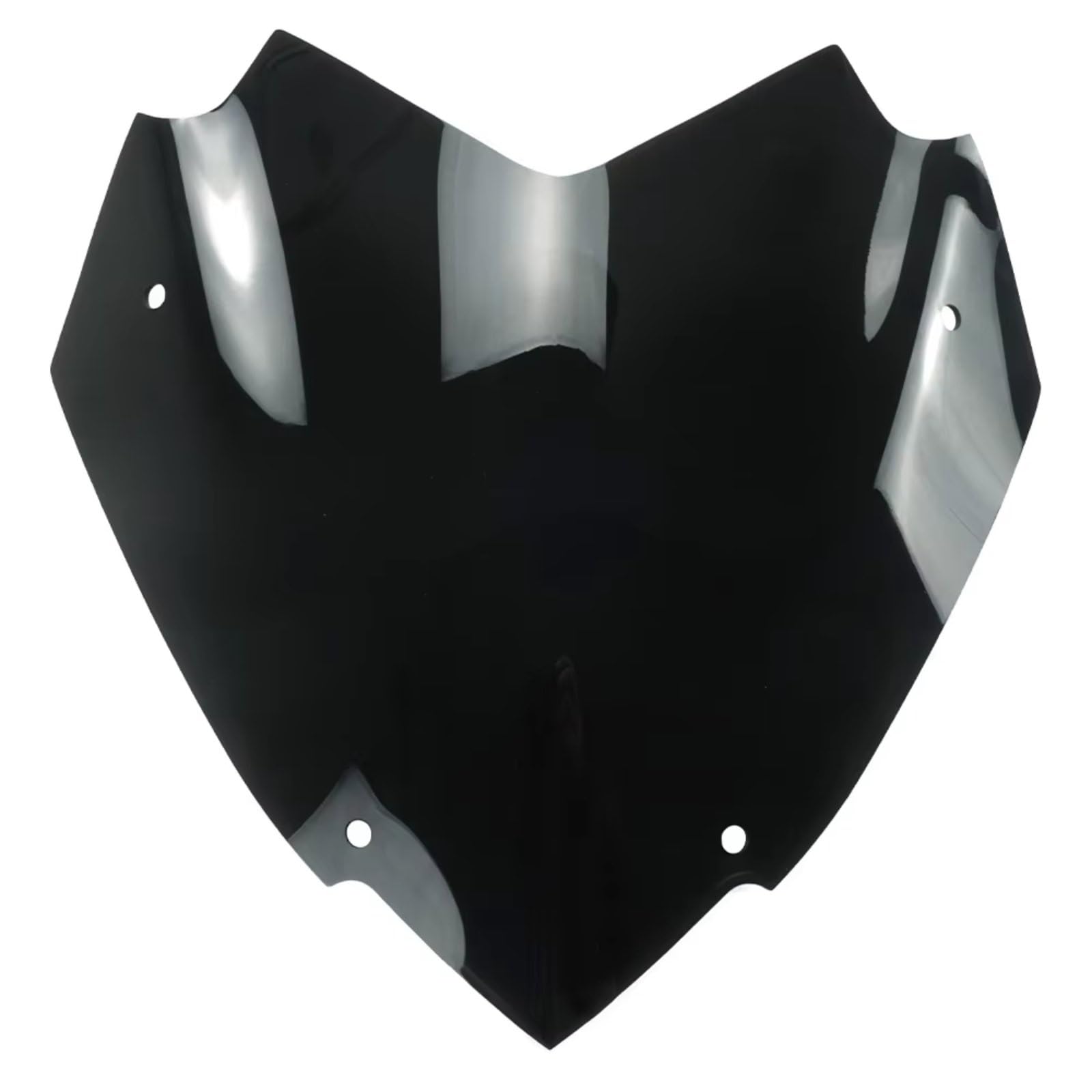 yongewu Windschild Spoiler Kompatibel Mit Für X-MAX250 Für X-MAX300 2018 2019 2020 2021 2022 Motorrad-Sport-Windschutzscheibe Windschutzscheibe Visier Double Bubble Zubehör(Black) von yongewu