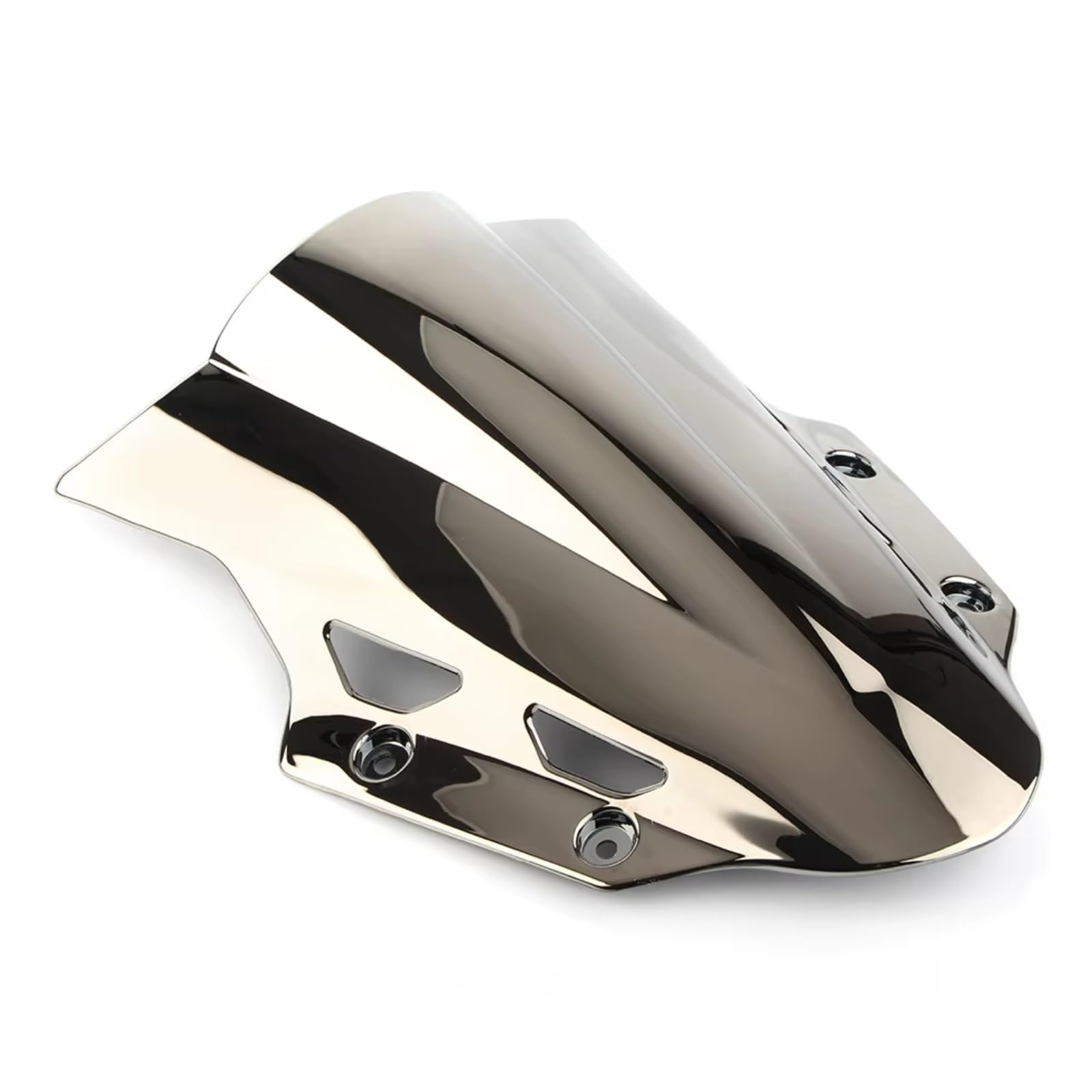 yongewu Windschild Spoiler Kompatibel Mit Suzuki Für GSX250R Für GSXR250 2017 2018 2019 2020 Motorrad-Windschutzscheibe Windschutzscheibe Double Bubble Wind Screen Upgrade Zubehör(Silver) von yongewu