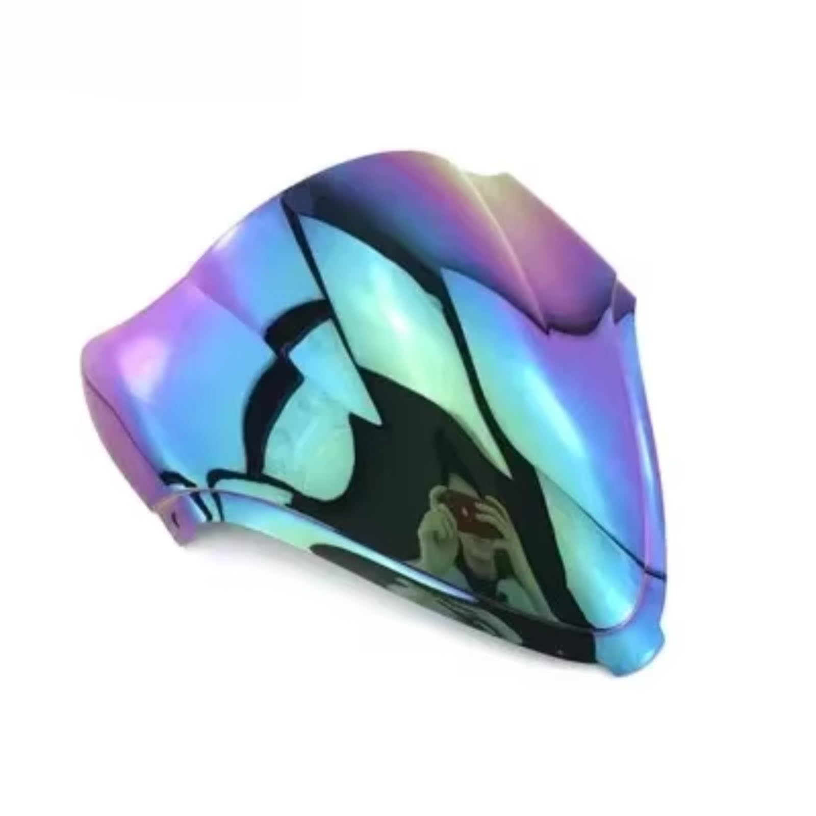 yongewu Windschild Spoiler Kompatibel Mit Suzuki Für Hayabusa Für GSX1300R 2008 2009 2010 2011 2012 2013 2014 2015 2016 2017 2018 Motorrad Windschutzscheibe Windschutz(Iridium) von yongewu