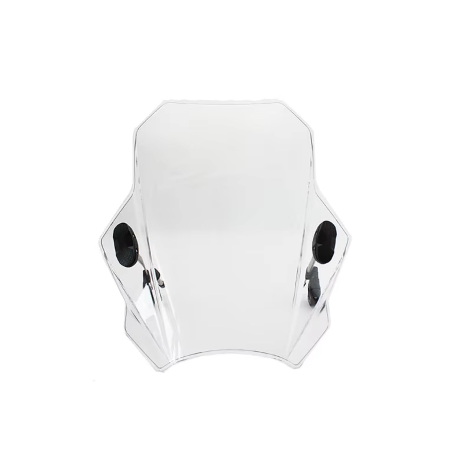 yongewu Windschild Spoiler Kompatibel Mit Yamaha Für FZ1 2006–2015 Für FZ8 2011–2013 Für SR400 2015 Verstellbares Motorrad-Windschutzscheiben-Zubehör(Clear) von yongewu