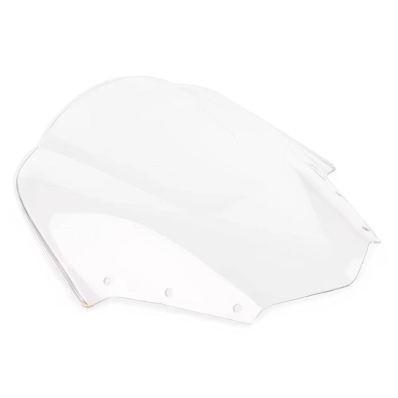 yongewu Windschild Spoiler Kompatibel Mit Yamaha Für FZ1S 2006 2007 2008 2009 2010 2011 Motorrad-Windschutzscheibe Winddicht Motorrad-Windschutzscheibe Upgrade-Zubehör(Clear) von yongewu