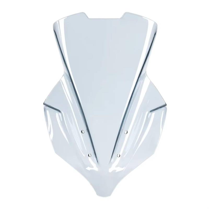 yongewu Windschild Spoiler Kompatibel Mit Yamaha Für MT-10 2022 2023 2024 Motorrad Front Windabweiser Bildschirm Motorrad Windschutzscheibe Windschutz Deflektor(Light Smoke) von yongewu