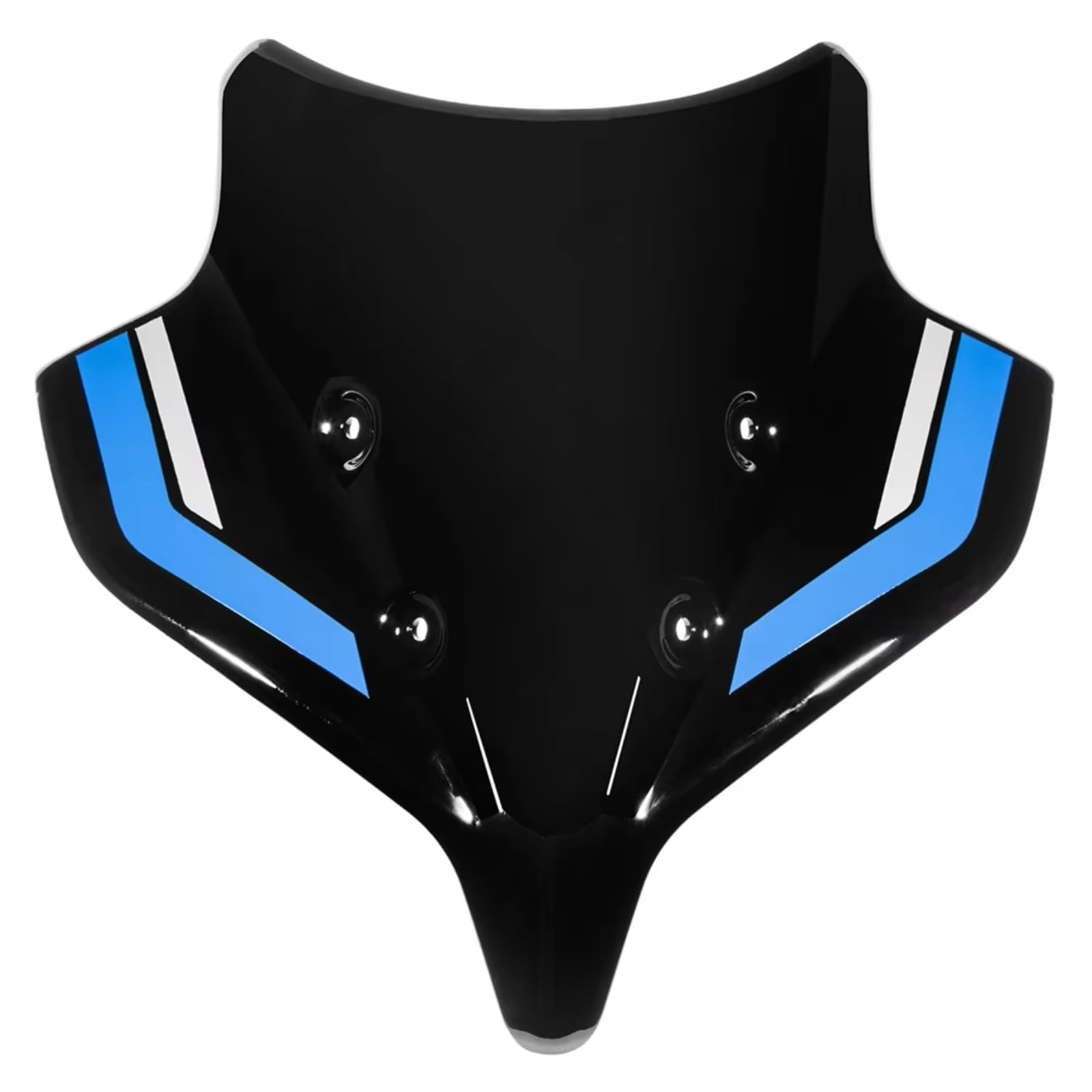 yongewu Windschild Spoiler Kompatibel Mit Yamaha Für MT-10 SP 2022 2023 2024 2025 Motorrad Luft Wind Bildschirm Deflektor Zubehör Motorrad Windschutzscheibe Windschutz Deflektor(Black) von yongewu